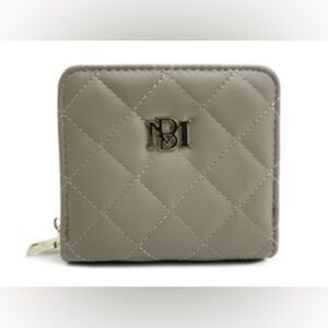 Badgley Mischka Quilted Faux Leather Wallet